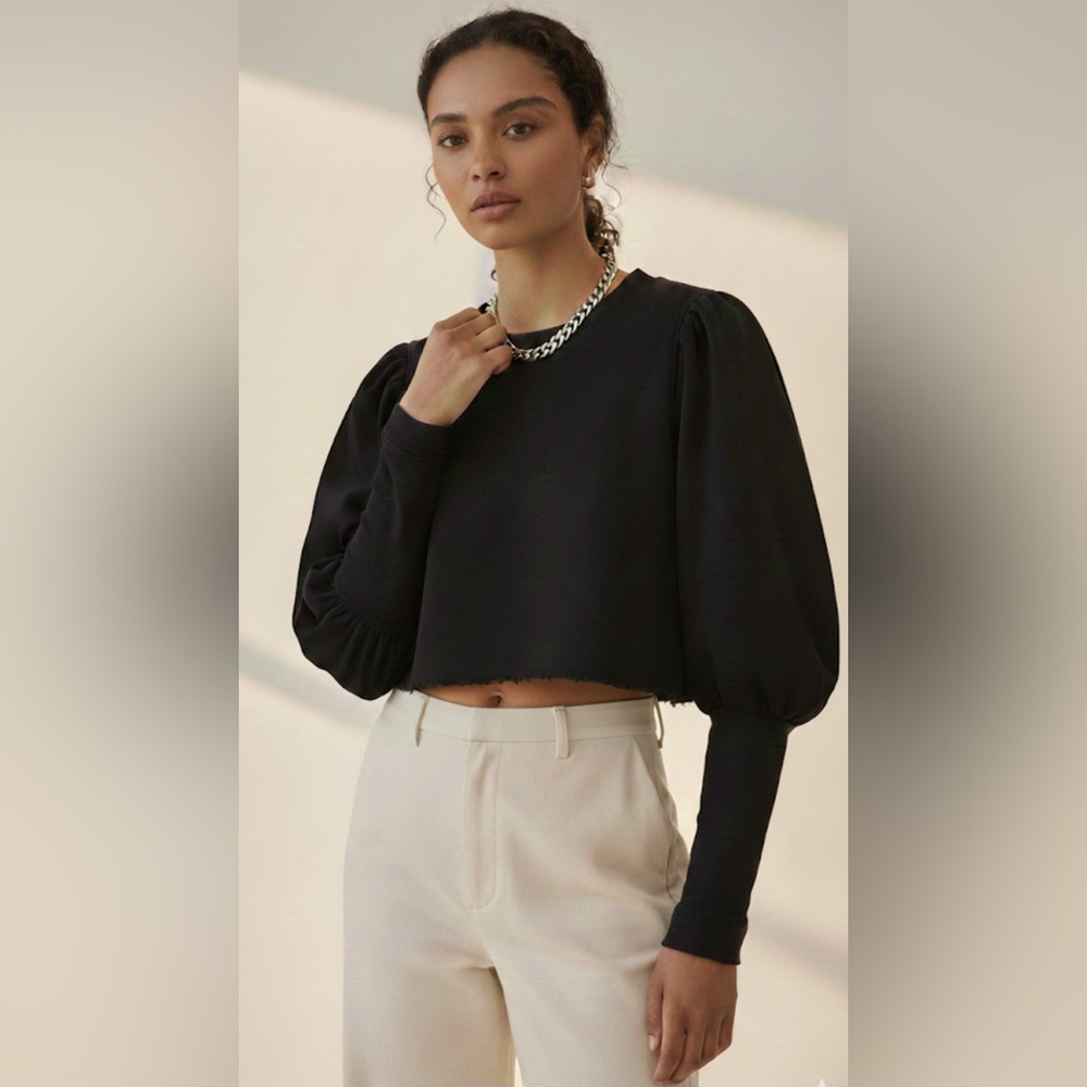 ULLA‎ JOHNSON Philo Puff-Sleeve Pullover